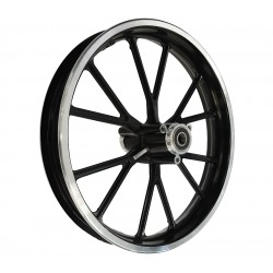 Black rear rim 10x2,5 (42mm spacing) Mini Dirt bike 49cc Black rear rim 10x2,5 (42mm spacing) Mini Dirt bike 49cc