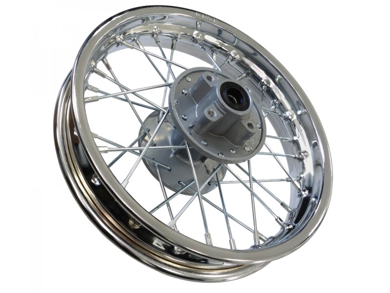 Rear rim 12-1.85 for Cross 110cc spoked