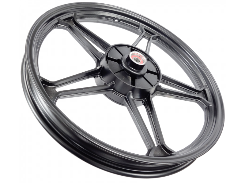 Aluminum rear rim 18-1,85 with drum brake for Fighter 2 moped