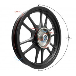Aluminum rear rim 2.15x16 with drum brake for Classic 125