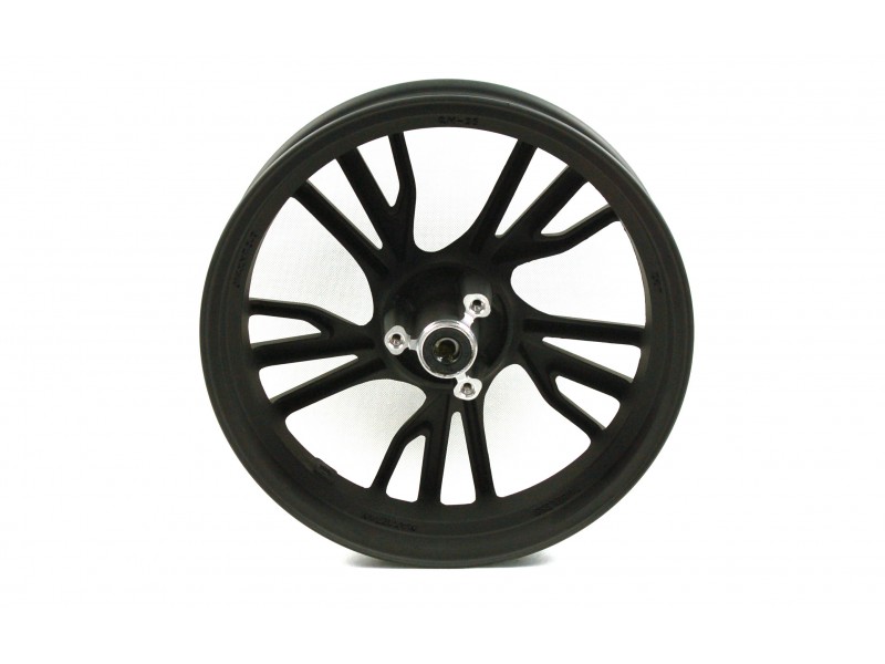 Aluminum front rim 14-3,00 with disc brake for B-Max scooter