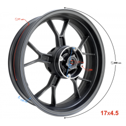 Rear rim BLADE R