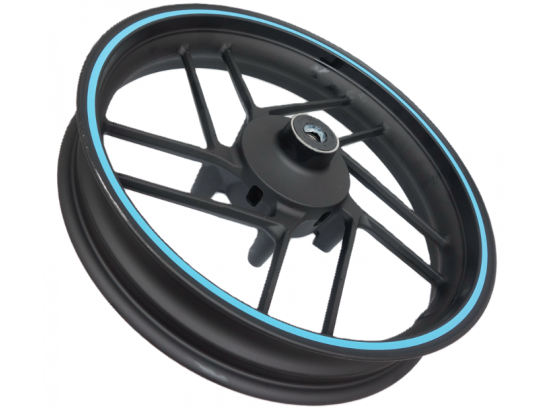 Front rim black and blue VOGE 125R