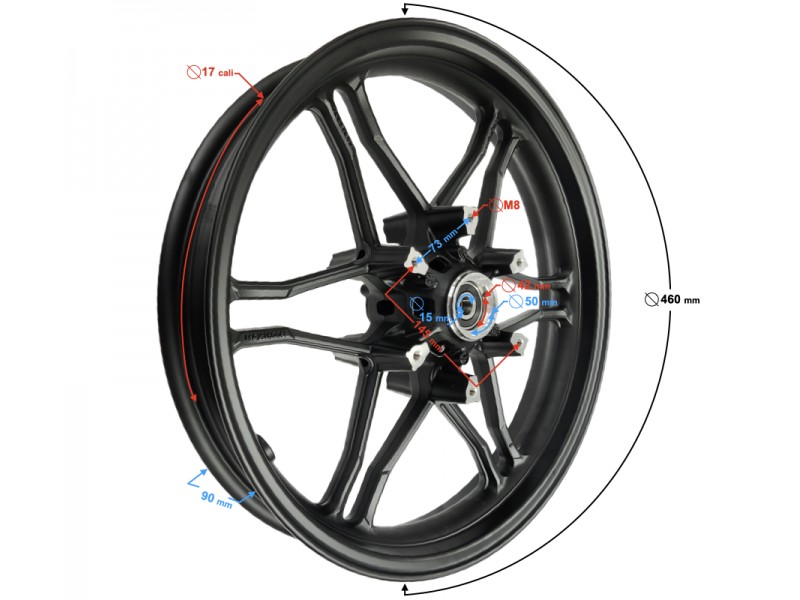 Front rim VOGE 300AC