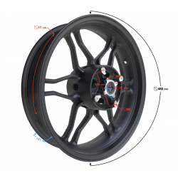 Rear rim VOGE 300AC