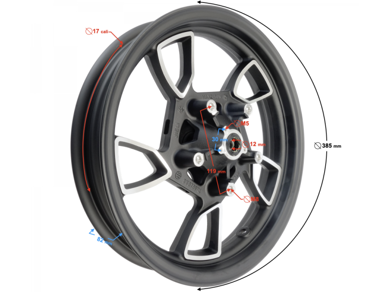 Front rim VOGE SR125