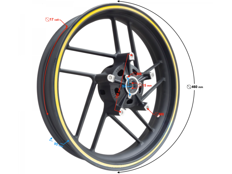 Front Wheel VOGE 125R