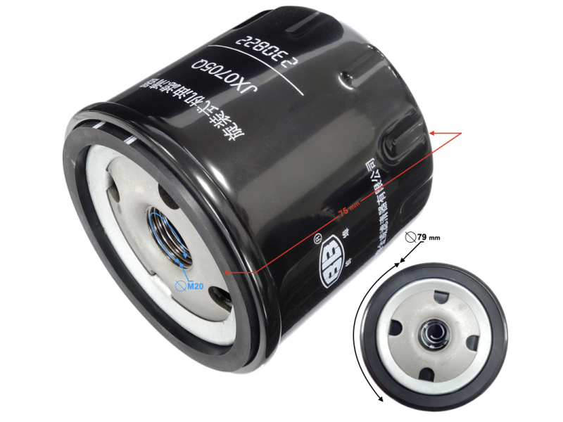 Oil filter VOGE SR4 max