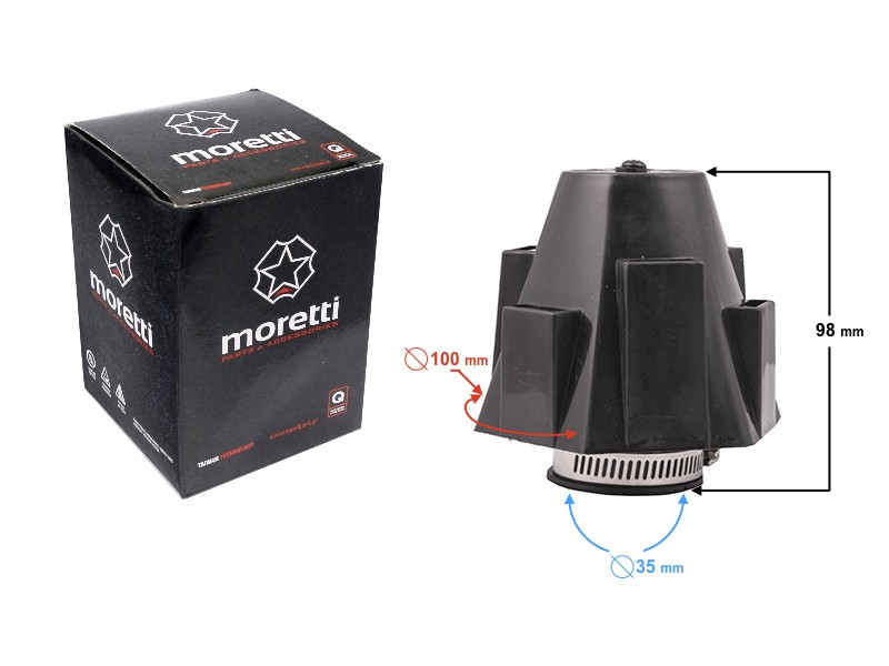 Cone air filter 35mm Cone air filter 35mm