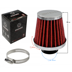 Cone air filter, black, diameter 35mm Cone air filter, black, diameter 35mm