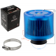 Cone air filter, blue, diameter 32mm