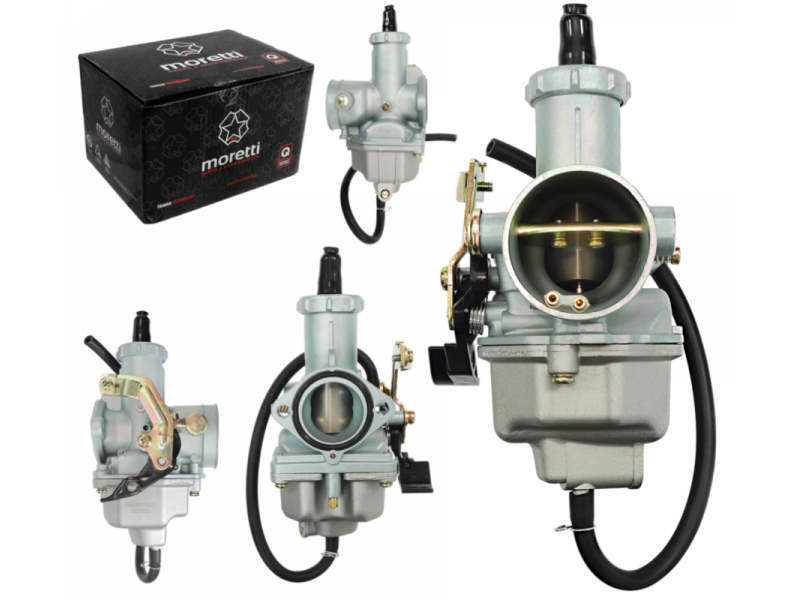 Carburetor Moretti PZ30, 250cc 4T, t.24 mm, suction lever