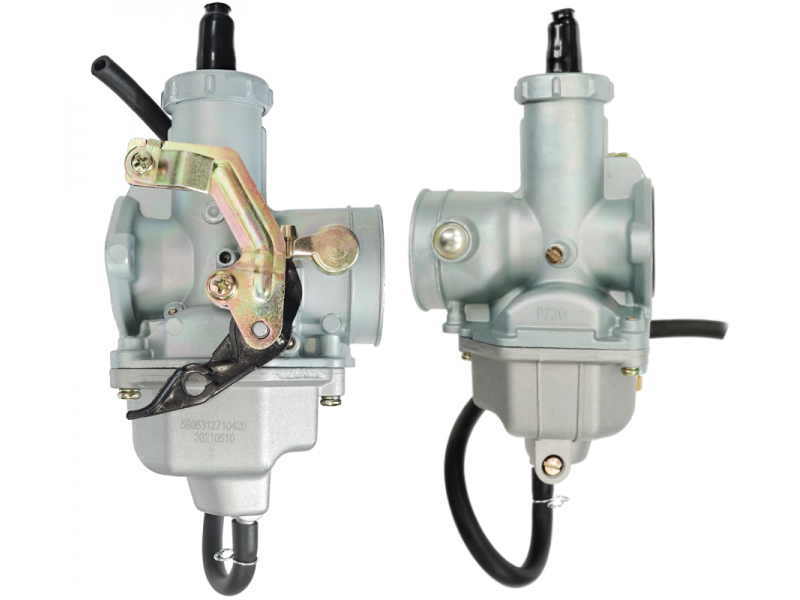 Carburetor Moretti PZ30, 250cc 4T, t.24 mm, suction lever