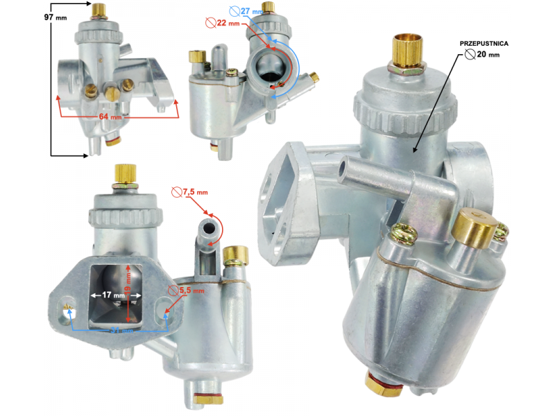 Carburetor Jawa 50