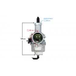 Carburetor PZ30 suction lever 250cc