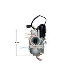 Carburetor 50cc 2T, electric suction Carburetor 50cc 2T, electric suction