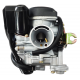 Carburetor Moretti GY6, 50cc 4T, t.18 mm, automatic suction, plastic cover