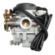 Carburetor Moretti GY6, 50cc 4T, t.18 mm, automatic suction, plastic cover