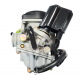 Carburetor Moretti GY6, 50cc 4T, t.16 mm, automatic suction, plastic cover