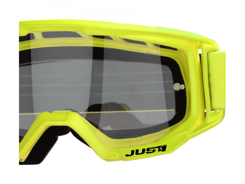 Just1 Vitro motorcycle goggles yellow (fluorescent) -black
