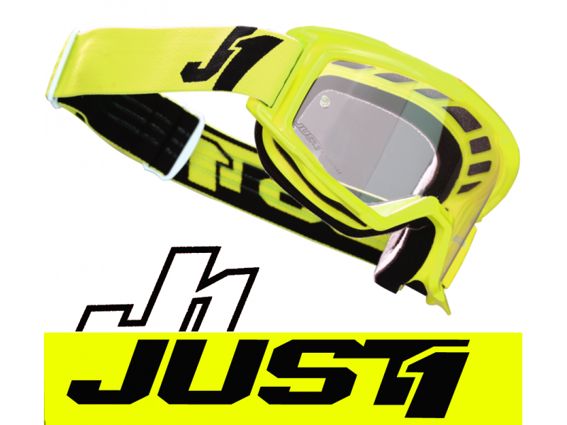 Just1 Vitro motorcycle goggles yellow (fluorescent) -black