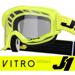 Just1 Vitro motorcycle goggles yellow (fluorescent) -black
