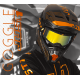 Just1 Vitro motorcycle goggles yellow (fluorescent) -black