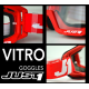 Just1 Vitro motorcycle goggles yellow (fluorescent) -black
