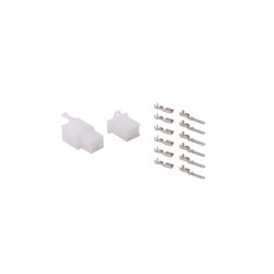 Dice, 6-pin electrical wire connector Dice, 6-pin electrical wire connector