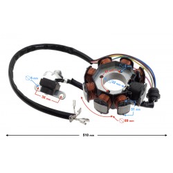 Ignition stator (magneto) for ATV Bashan 200/250