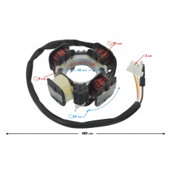 Ignition stator (magneto) Suzuki AD
