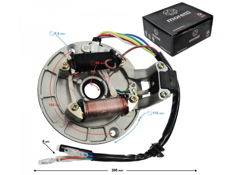 Ignition stator (magneto) Dirt Bike 125