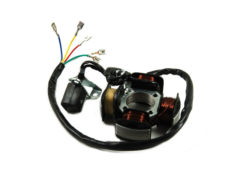 Ignition stator (magneto) for Zetka 50 moped