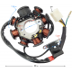 Magneto for Moretti horizontal engine 154FMI, 125cc 4T, 4-speed Manual