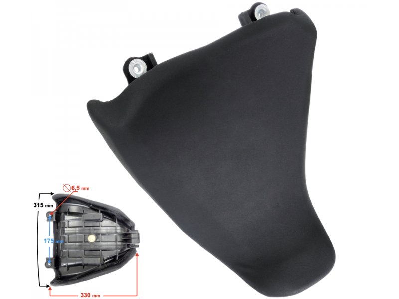 Seat front part Naked 50