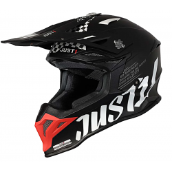 Helmet JUST1 J39 ROCK red white black matt M