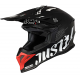 Helmet JUST1 J39 ROCK red white black matt M