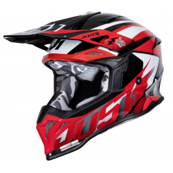 Helmet JUST1 J39 REVO red white black S