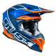 Helmet JUST1 J39 THRUSTER blue orange white matt M