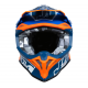 Helmet JUST1 J39 THRUSTER blue orange white matt M