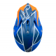 Helmet JUST1 J39 THRUSTER blue orange white matt M