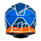 Helmet JUST1 J39 THRUSTER blue orange white matt L
