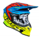 Helmet JUST1 J39 THRUSTER fluo yellow blue red black gloss M