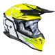 Helmet JUST1 J39 POSEIDON black fluo yellow white matt S