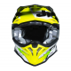 Helmet JUST1 J39 POSEIDON black fluo yellow white matt S