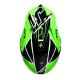JUST1 J39 THRUSTER helmet black green fluo white gloss XS