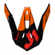 Visor PEAK J39 POSEIDON FLUO ORANGE RED BLACK