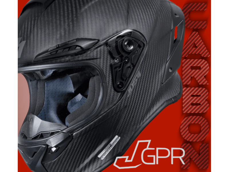 Helmet JUST1 J-GP R SOLID carbon matt XXL