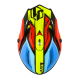 Helmet JUST1 J38 BLADE red-blue-yellow-black L