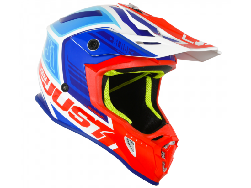 Helmet JUST1 J38 BLADE blue-red-white XL